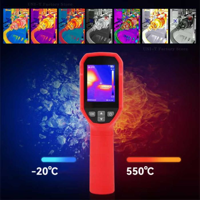 Camera Termoviziune UTI 160s Uni-t Termocamera termice 160x120 Laser