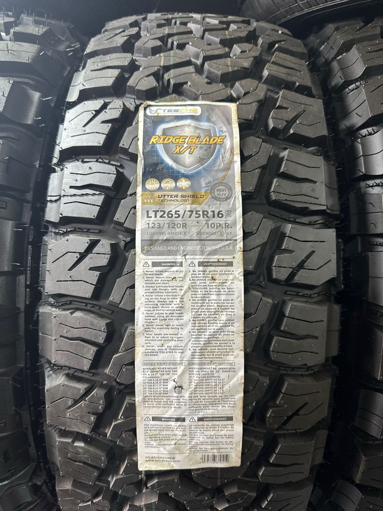 Ridge Blade Tesche Tires X/T официальный магазин в Ташкенте