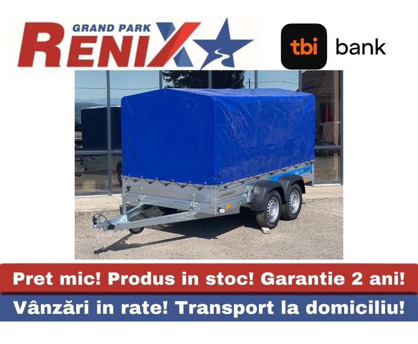 Faro SOLIDUS  330/150 Faro Solidus 750kg, 2 axe cu/fara prelata 330/150/35 H1100