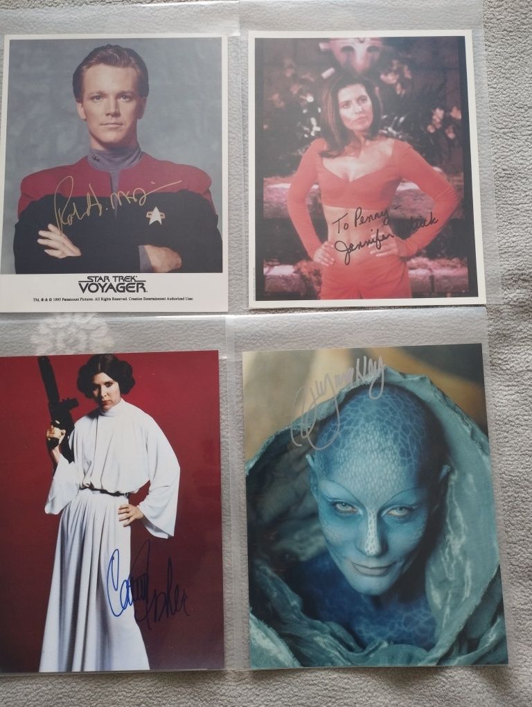 Fotografii cu actori celebrii din Star Trek