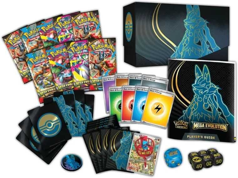 Pokemon TCG: Mega Evolution - Lucario - Elite Trainer Box, Lucario