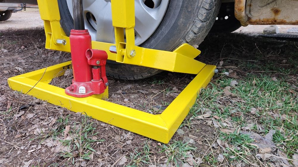 Dispozitiv de nivelare Rulotă