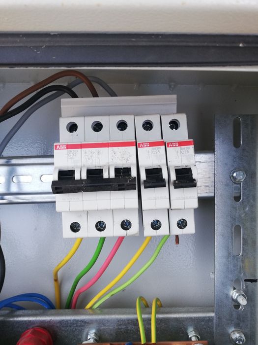 Ел. Табло за строителен обект