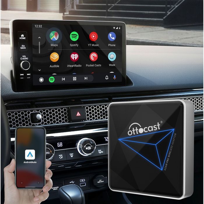 Adaptor wireless, Ottocast pentru mașinile cu android auto cu fir