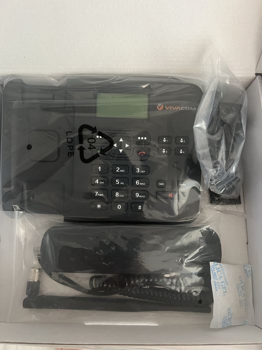 Домашен Стационарен Телефон със Сим карта