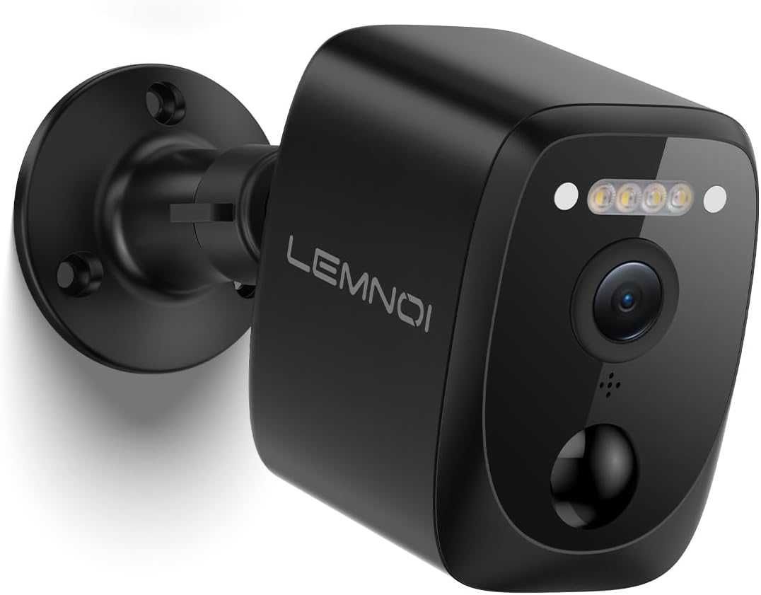 Акумулаторна външна WiFi камера за наблюдение Lemnoi 6000mAh