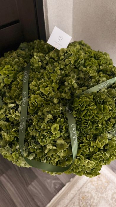 Букет цветы гортензии