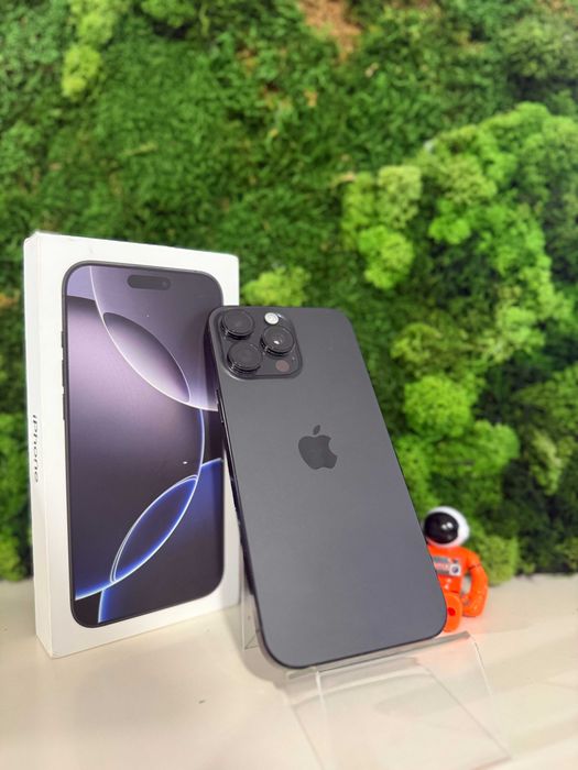 iPhone 16 Pro Max, Black Titanium, 256 GB, 97% Baterie #8024