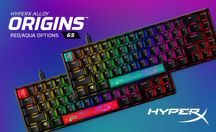 Новая механ клавиатура HyperX Alloy Origins 65, куплен за 43к