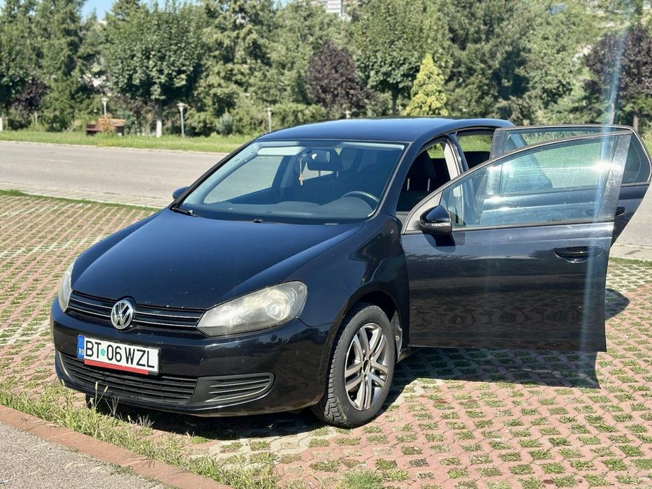 VW Golf 6, 1.6 benzină 102 CP, 2009, proprietar, Euro 5 - Botosani