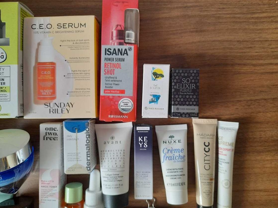 Lot cosmetice Babor, Lancome, Sisley, Sunday Riley, Clarins etc