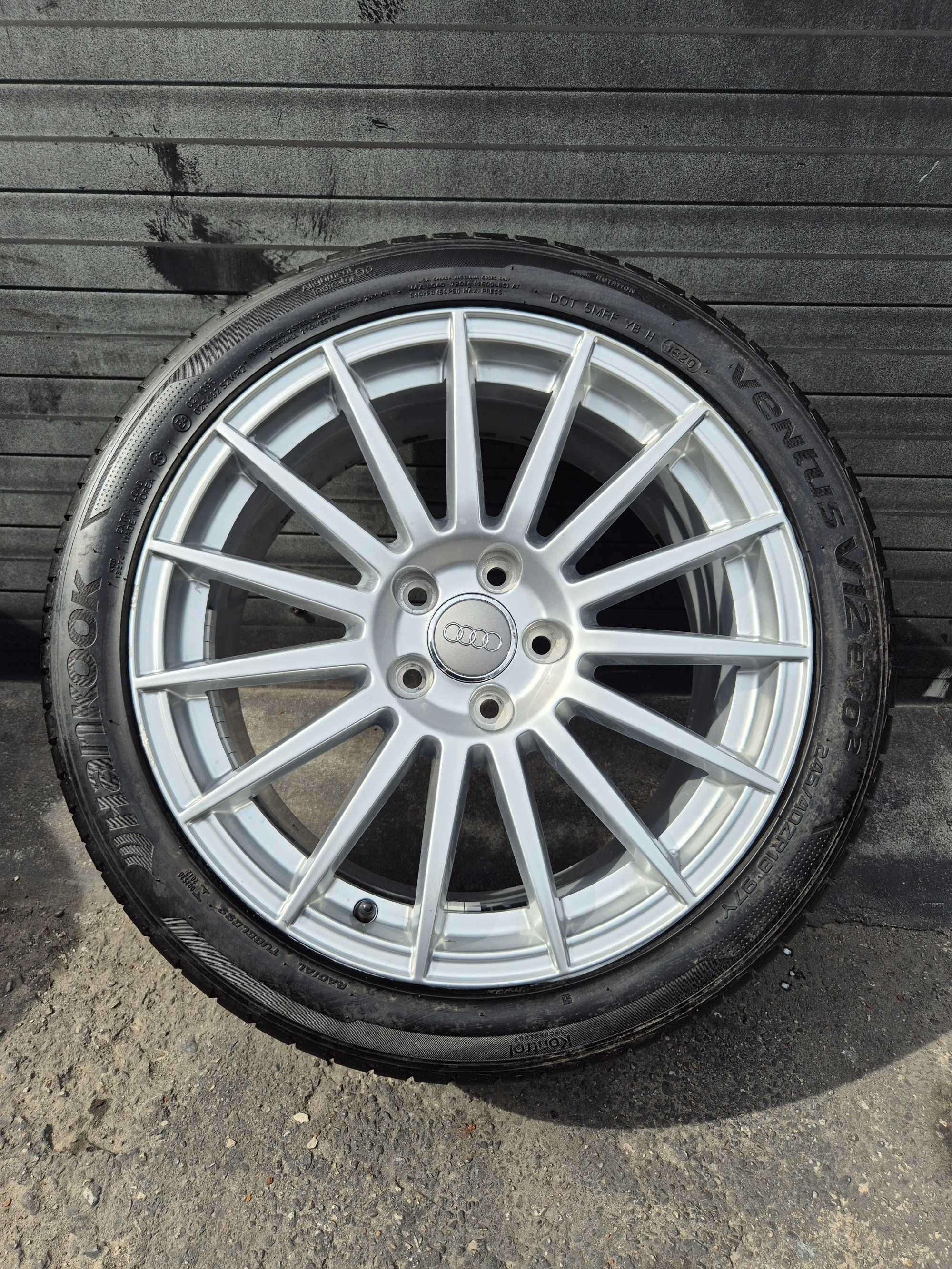 Roti Jante Anvelope Aliaj 5x112 18'' 245/40/18 OE AUDI A3 A4 A5 A6 Q5