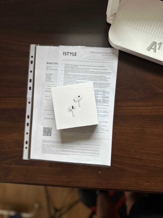 Спешно Оригинални Airpods Pro 2 Magsafe Istyle; Касова бележка Фактура