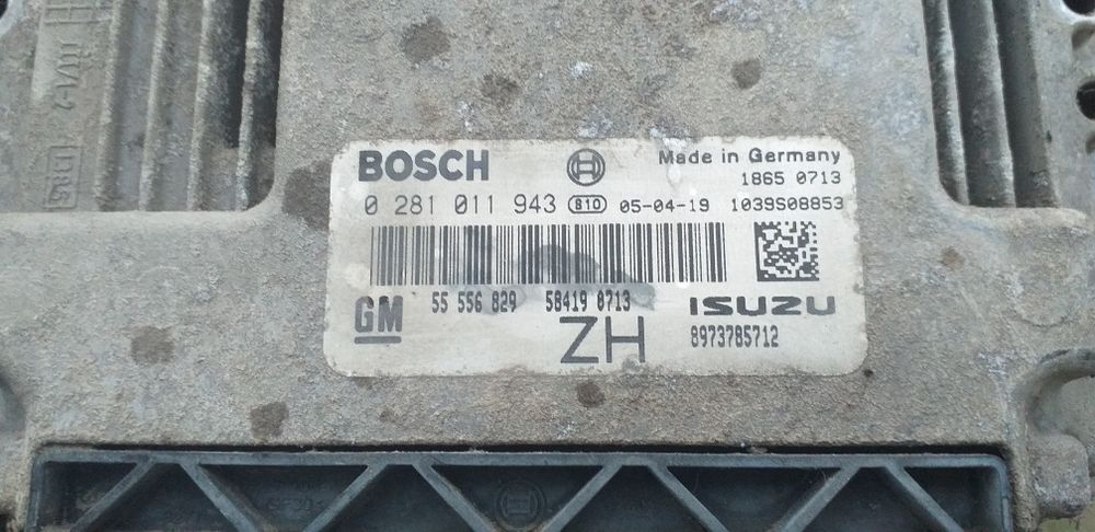 Calculator motor ecu opel astra h 1.7 cdti 74kw 101cp