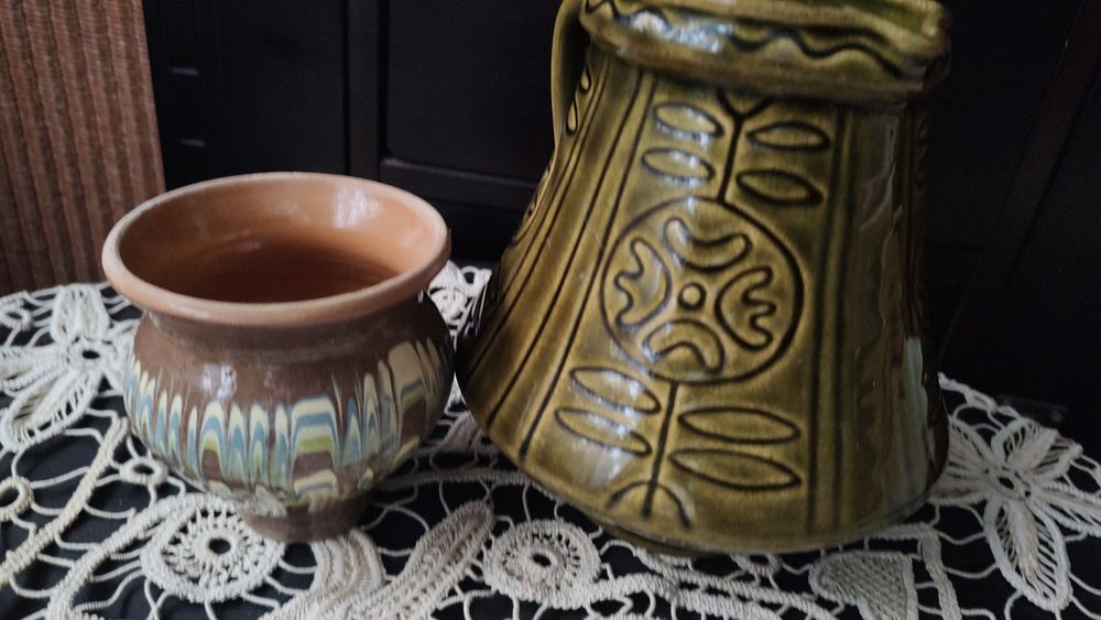 carafă ceramica+ ceașcă