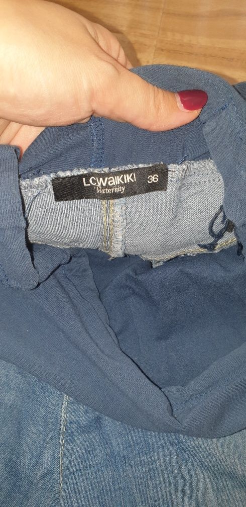 Pantaloni/blugi gravide h&m, lc waikiki