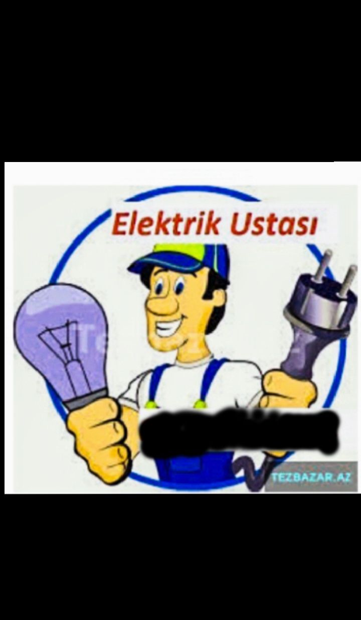 Elektr ishlarini qilamiz.