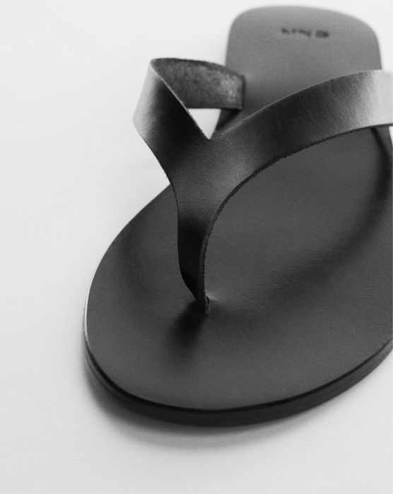 Sandale din piele cu barete 38