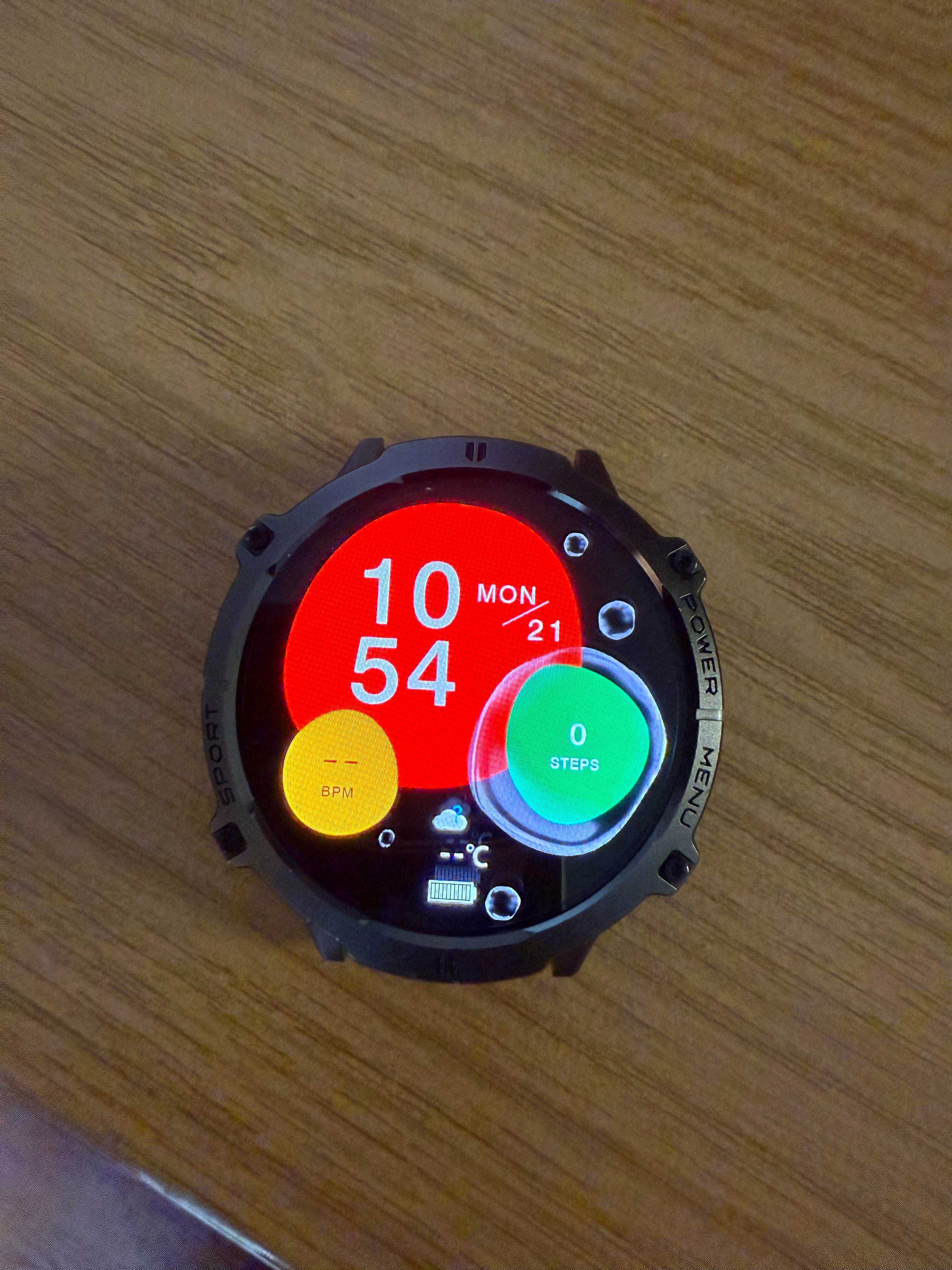 Smartwatch LIGE за мъже, 1.73'' AMOLED голям екран,  за Android iOS