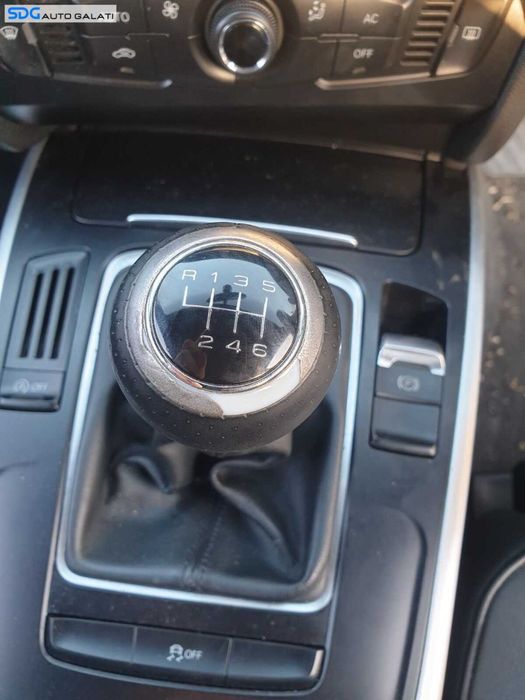 Timonerie Ansamblu Maneta cu Tija Sufa Schimbator Cutie Viteze Manuala 6 Trepte Audi A5 2.0 TDI 2008 - 2011