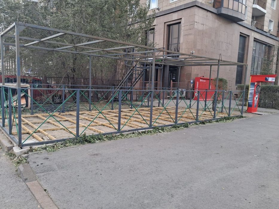 Металлический каркас,  под помещение , летник , павильон