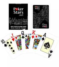 Карты 100% пластиковые Poker stars