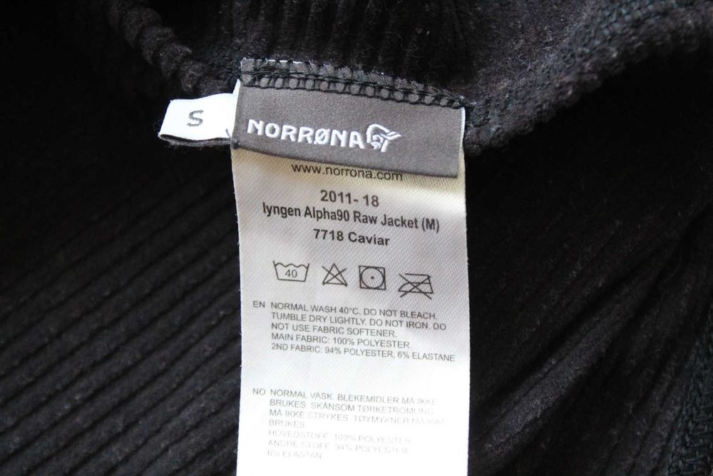 NORRONA Lyngen Alpha 90 - мъжка термо горница, размер S