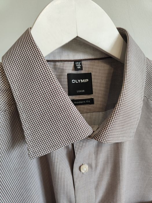 Солидная рубашка Olymp Luxor (modern fit)