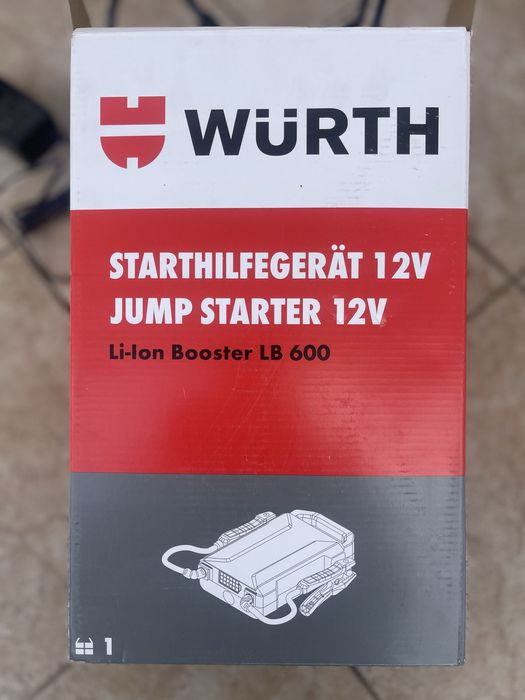 Стартерно устройство 12V Li- ion Wurth