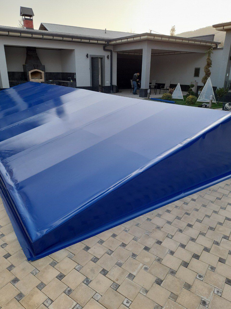 Banner tent ustanofka