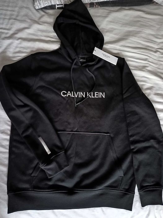 Hanorac Calvin Klein Performance Essential OTH Logo ck negru M/L