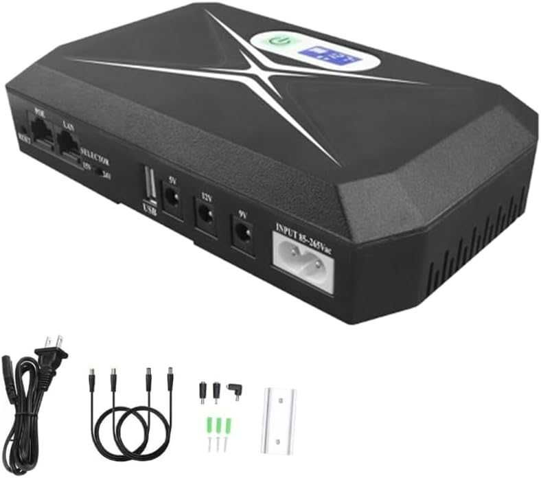 Мини UPS за WiFi рутер/модем/Set top Box устройства, 10400mAh