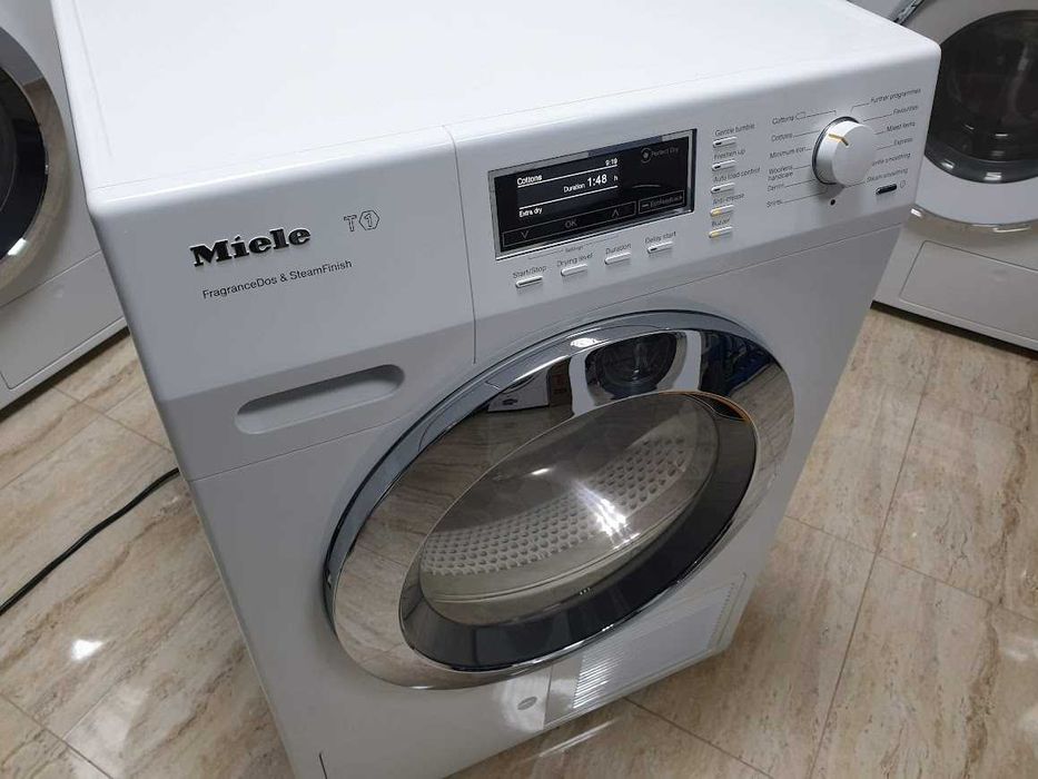 9кг Пара Miele Сушилня с термопомпа Миеле 12м Гаранция