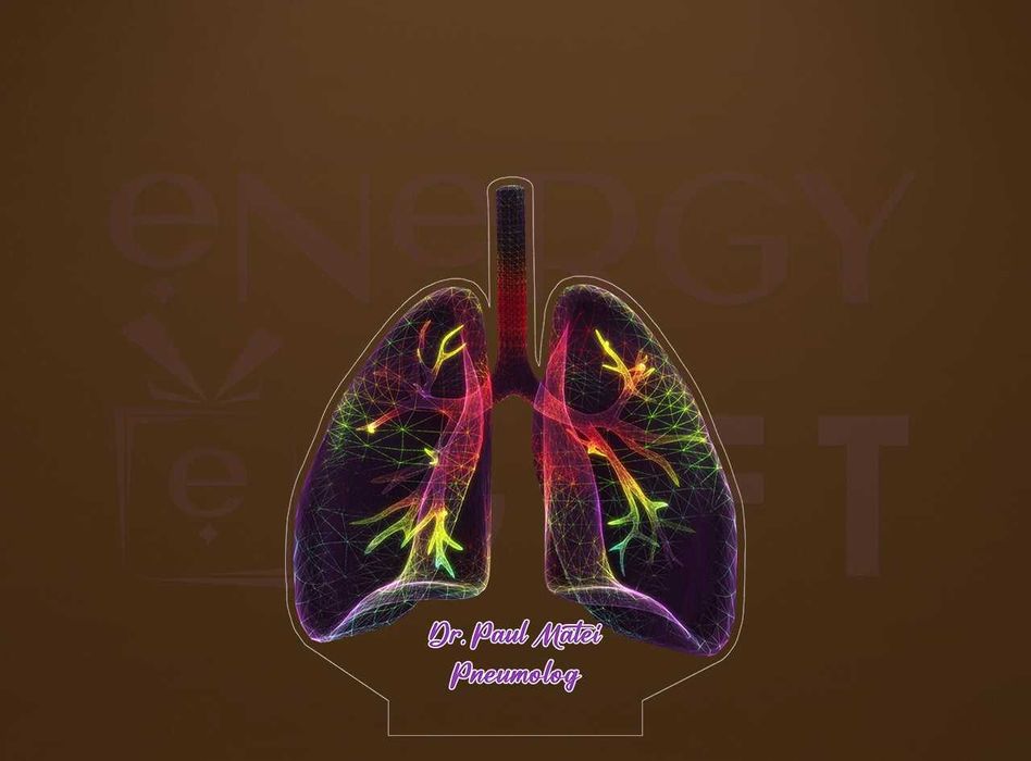 Lampa Led Personalizata – Doctor Pneumolog