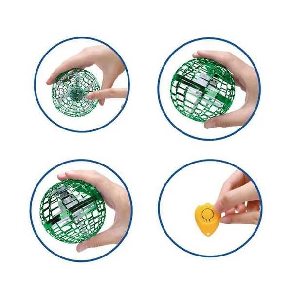 Летяща топка - Бумеранг с LED светлини, движение и дистанционно