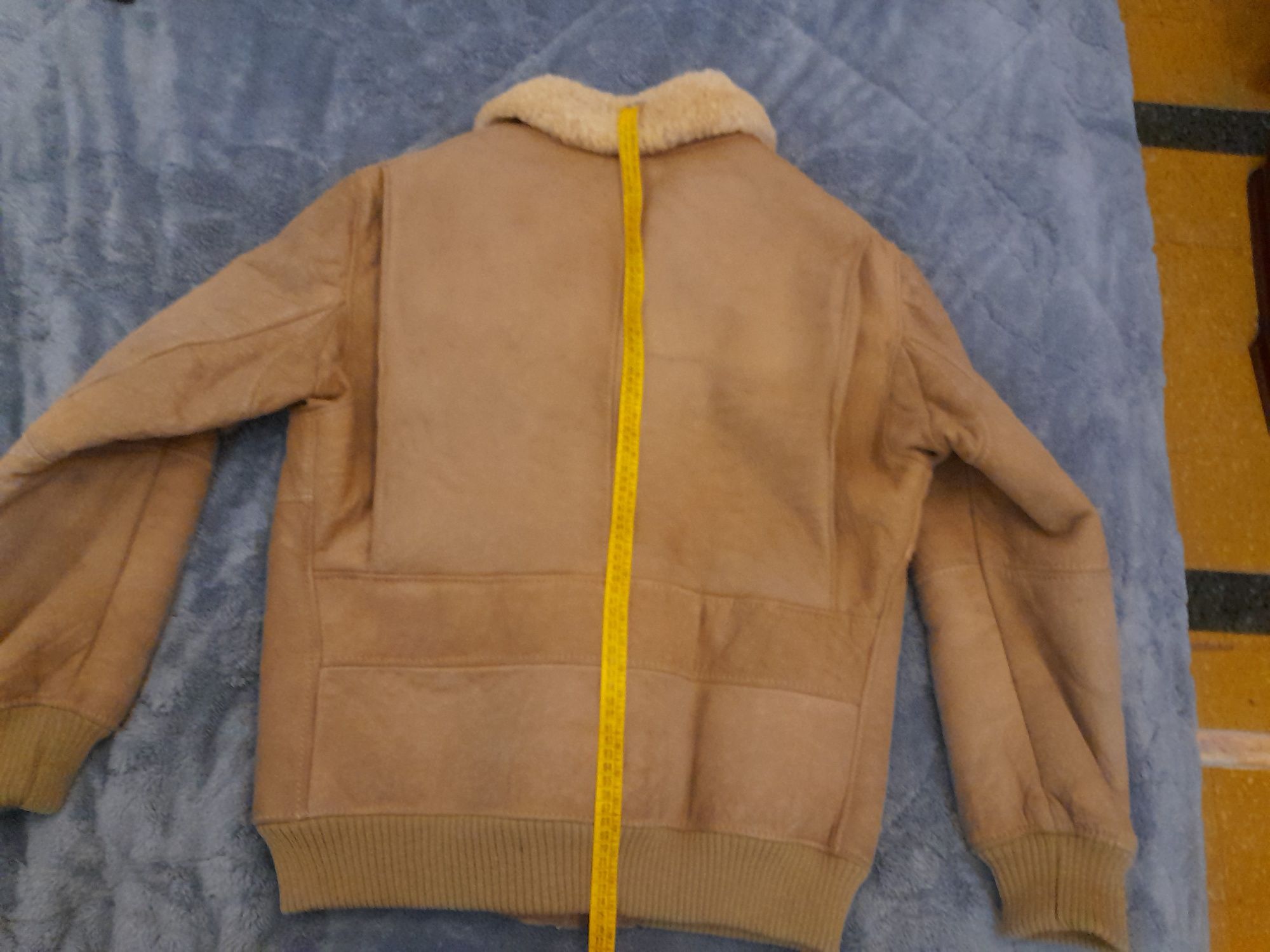 Cojoc blana de oaie original Malboro Tg.54
