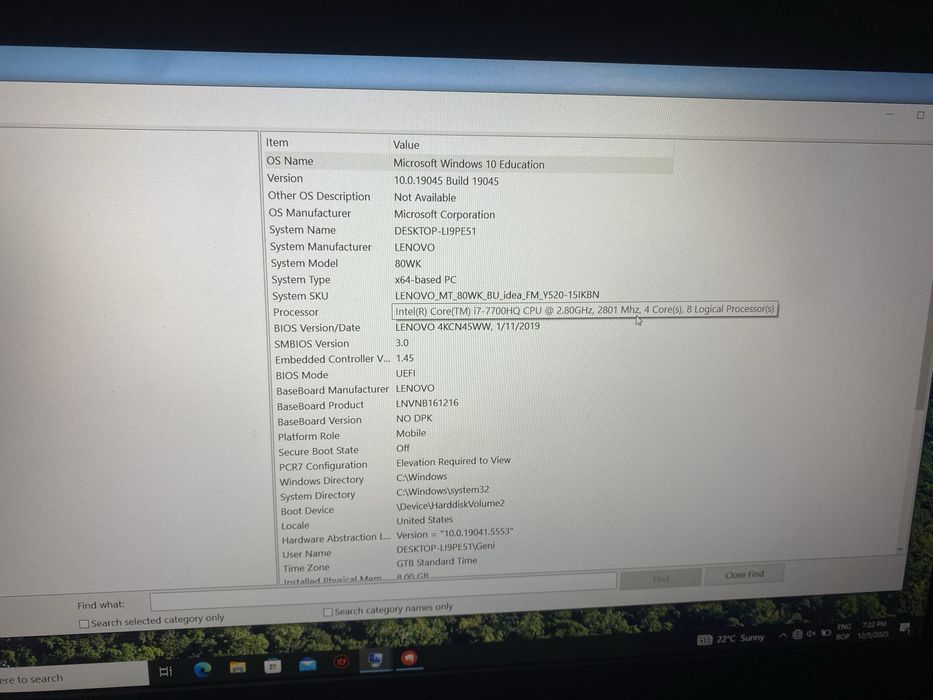 Laptop gaming lenovo legion