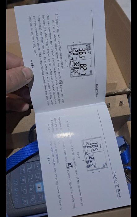 Aparat măsură CATV, analogic , digital