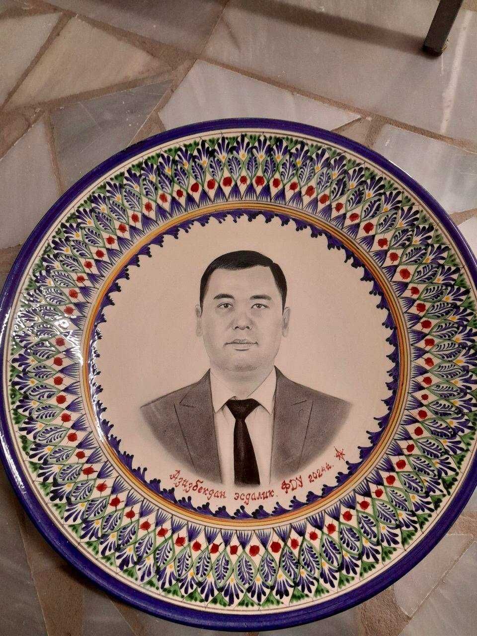 Sovg'a uchun rasmli laganlar | Dostavka bepul