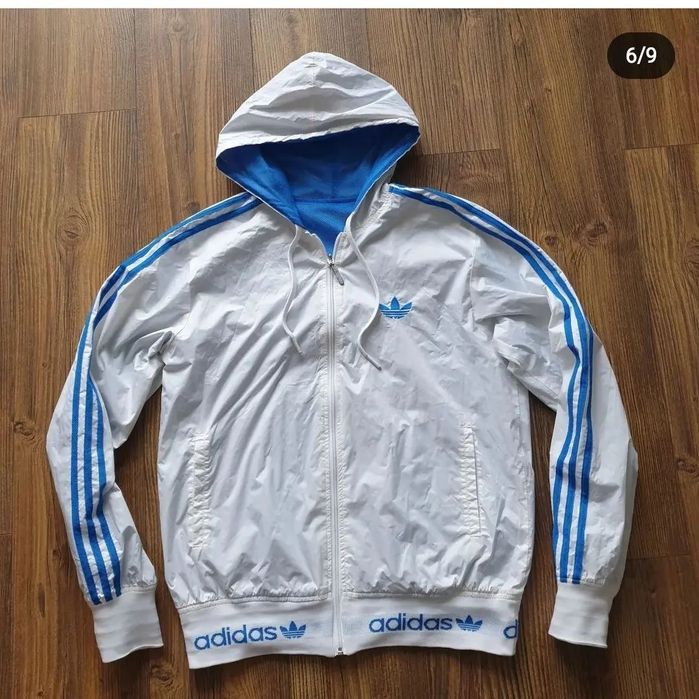 Страхотно мъжко двулицево яке ADIDAS  размер M