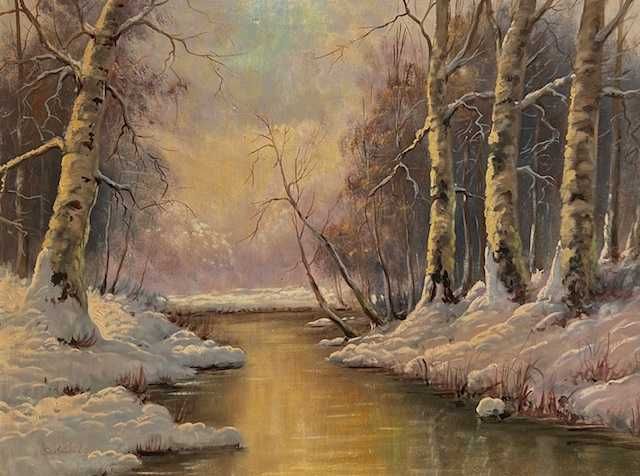 Tablou f VECHI, ulei/pz, semnat Szatmary L. Dimens mari 80x60cm+Ramă