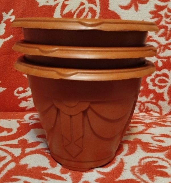 Большие цветочные горшки