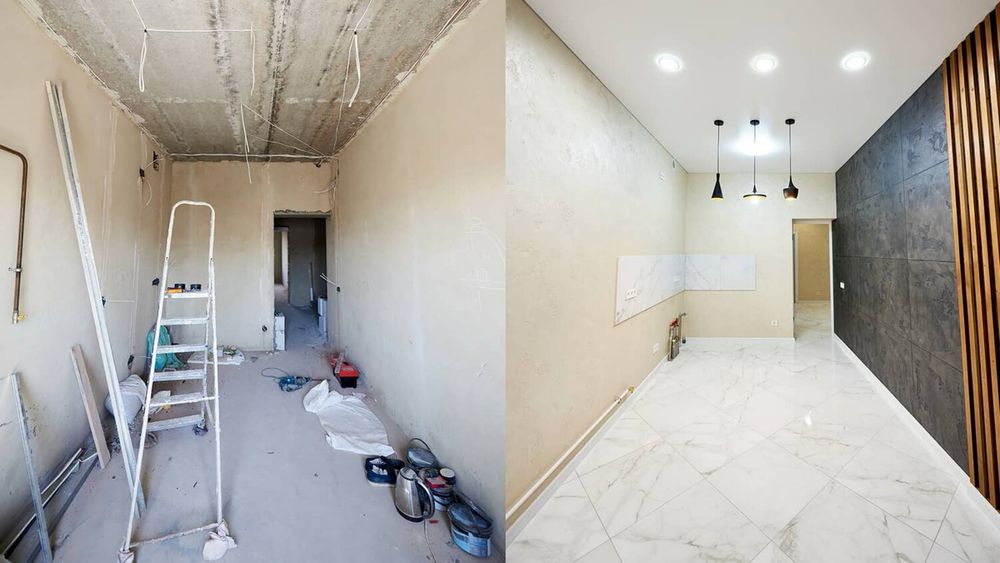 Ремонт квартир под ключ в Костанае