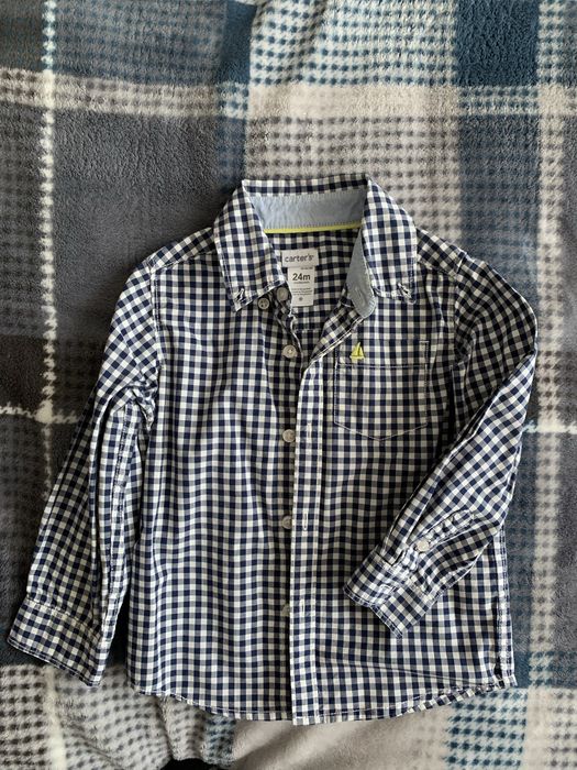 Рубашки детские с длинным рукавом