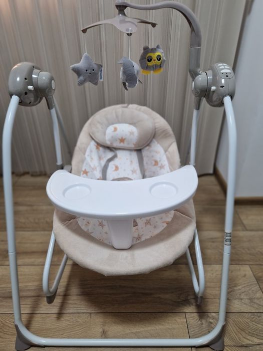 Електрическа люлка/шезлонг "Нукс" Чополино Chipolino  плюс подарък