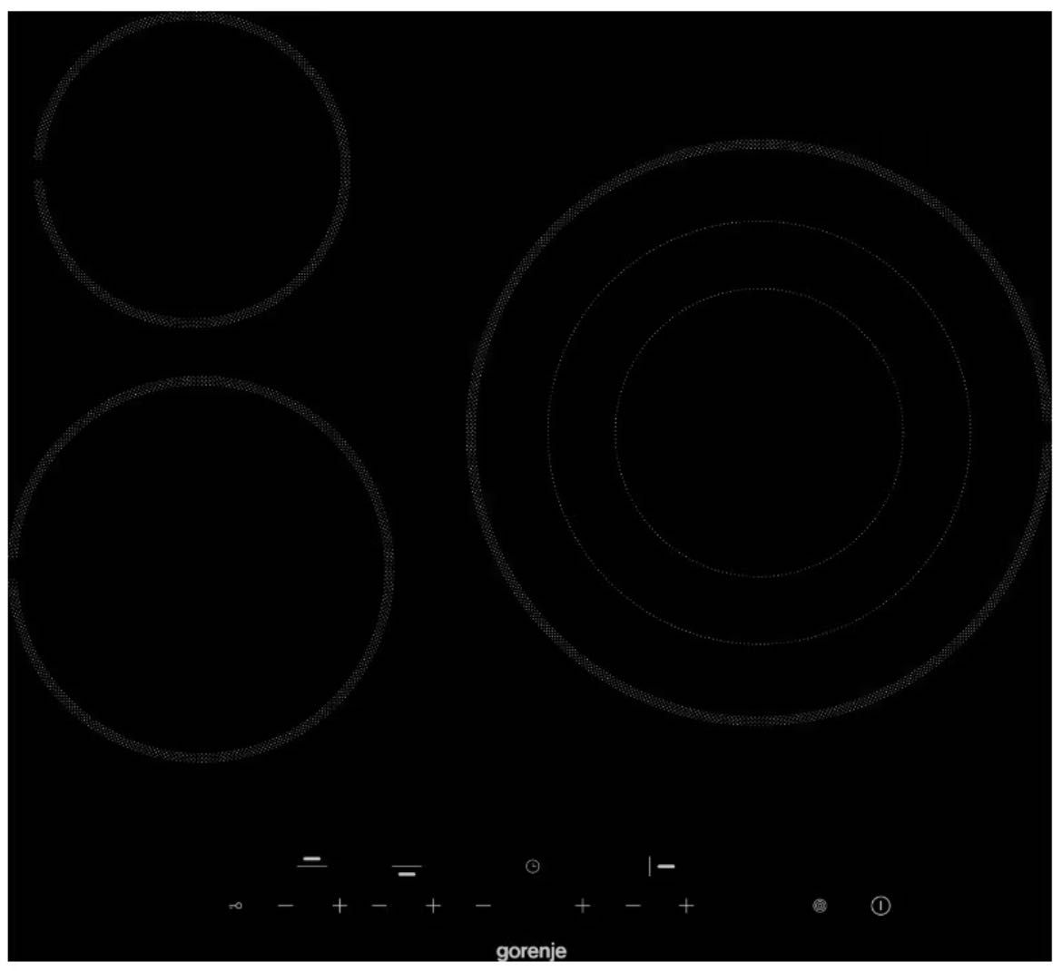 Стъклокерамичен плот Gorenje ECT63ASC - ЧИСТО НОВ, НЕРАЗОПАКОВАН