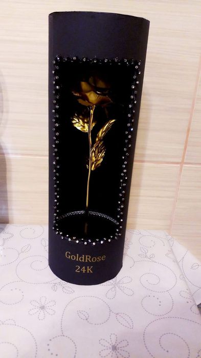 Gold Rose 24K trandafir