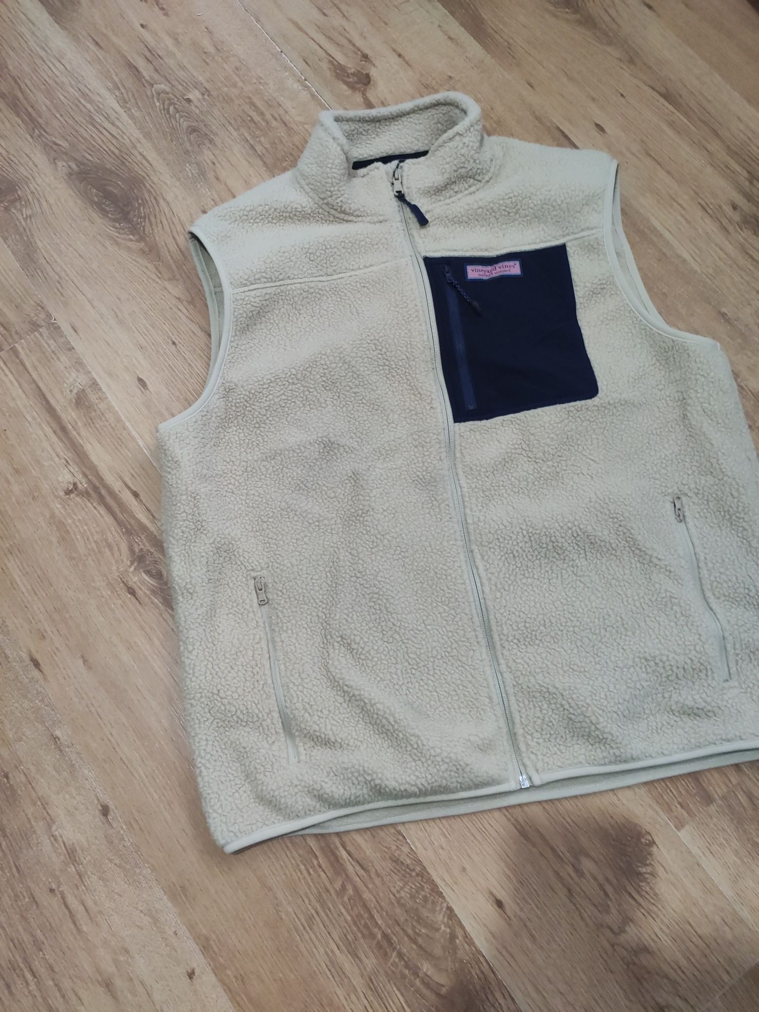 Vestă Vineyard Vines sherpa fleece mărimea L
