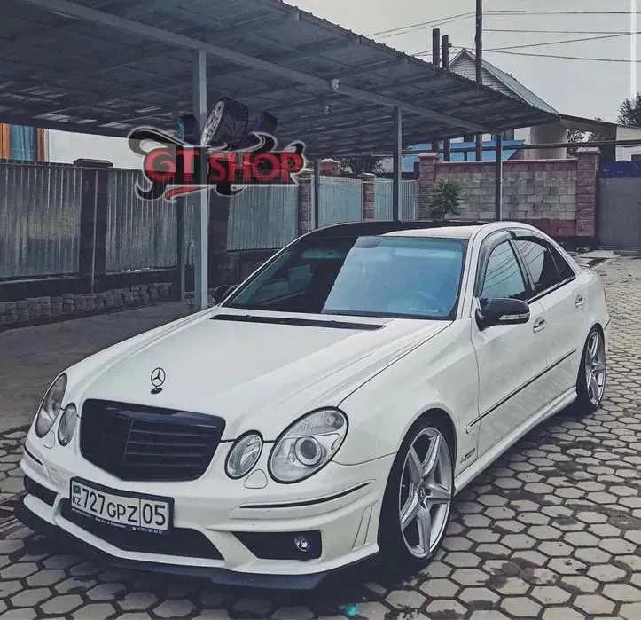 Бампер Пороги Диффузор Мерседес w211 AMG 6.3