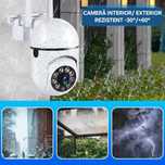Cameră WiFi Audio-Video PTZ. Interior/Exterior. Notificări/Alarme